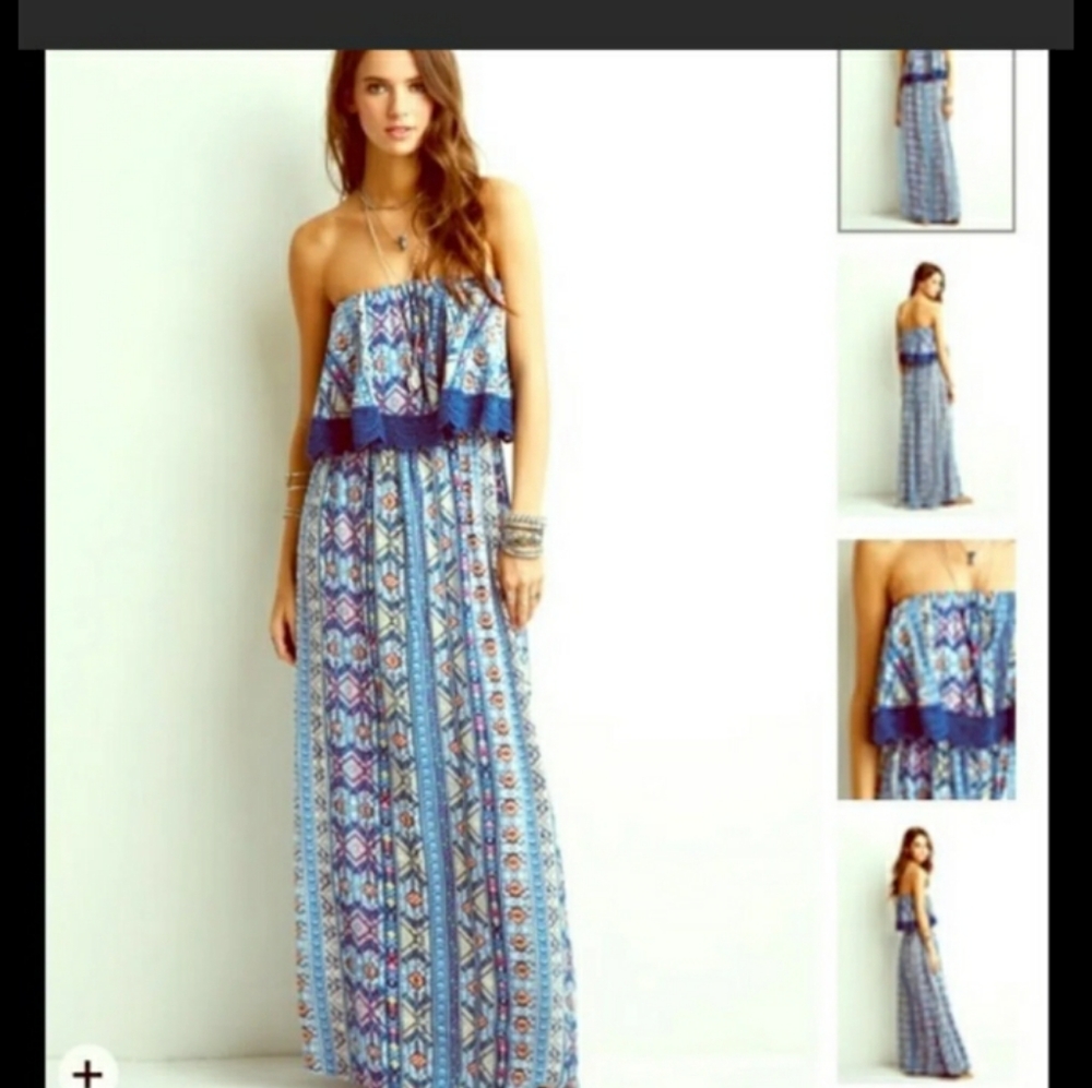 Strapless Forever 21 Dress